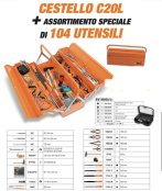 Cassetta cestello Beta C20L + 104 utensili professionali industria
