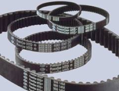 Cinghia Dentata PU 110 XL Da 55 Denti - Passo 5mm, Larghezza 10mm, Circonferenza 275mm, Nera