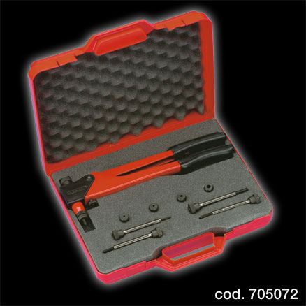 KJ 21 Rivettatrice Tirainserti inserti filettati manuale FAR - Clicca l'immagine per chiudere