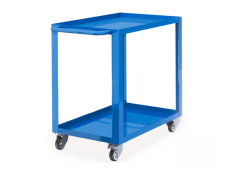 Carrello a due ripiani Tecnotelai monoblocco 1040x600x850mm portata 200kg Carrello a due ripiani Tecnotelai monoblocco 1040x600x850mm portata 200kg