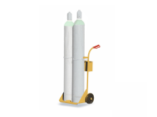 Carrello portabombole Tecnotelai per movimentazione 2 bombole 40lt Carrello portabombole Tecnotelai per movimentazione 2 bombole 40lt