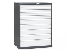 Cassettiera Stark Tecnotelai a 10 cassetti ad estrazione totale 1023x725x1325mm Cassettiera Stark Tecnotelai a 10 cassetti ad estrazione totale 1023x725x1325mm