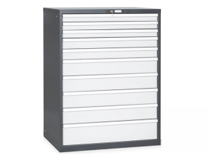 Cassettiera Stark Tecnotelai a 10 cassetti ad estrazione totale 1023x725x1325mm