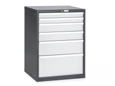 Cassettiera Stark Tecnotelai a 6 cassetti ad estrazione totale 714x725x1000mm Cassettiera Stark Tecnotelai a 6 cassetti ad estrazione totale 714x725x1000mm
