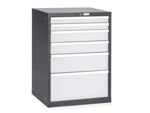 Cassettiera Stark Tecnotelai a 6 cassetti ad estrazione totale 714x725x1000mm
