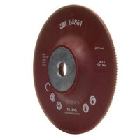 Platorello flessibile rosso a coste per dischi fibrati 3M Cubitron™ II d.115