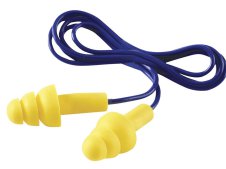 Tappi auricolari antirumore riutilizzabili 3M E-A-R Ultrafit con cordino (50coppie)