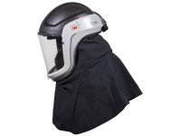 Elmetto di sicurezza 3M Versaflo M-407 con mantella resistente alla fiamma