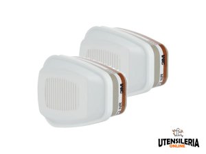 Filtri per vapori organici 3M 6098 classe AXP3 R (2pz)