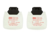 Filtri antiparticolato 3M D3135 per polveri Classe P3 (2pz)