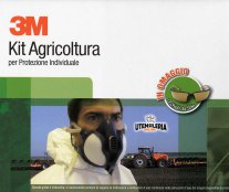 Kit protettivo 3M da irrorazione fitofarmaci per agricoltura Kit protettivo 3M da irrorazione fitofarmaci per agricoltura