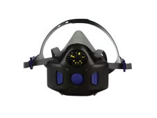 Respiratore a semimaschera 3M Secure Click HF-802 Taglia M con diaframma fonico