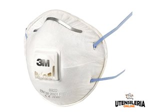 Respiratore monouso 3M 8822 a tazza per particolato FFP2 (10pz)