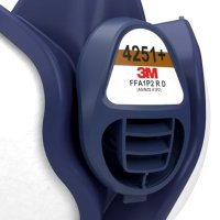 Respiratore con semimaschera 4251+ 3M classe FFA1P2 per vapori e polveri