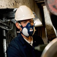 Respiratore con semimaschera 4251+ 3M classe FFA1P2 per vapori e polveri