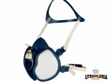 Respiratore con semimaschera 4277+ 3M classe FFABE1P3 per gas organici e inorganici