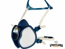 Respiratore con semimaschera 4279+ 3M classe FFABEK1P3 per gas organici e inorganici