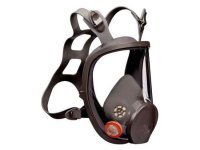 Maschera a pieno facciale riutilizzabile 3M 6800 taglia Media per polveri vapori e gas