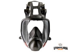 Maschera a pieno facciale 6900L 3M in gomma siliconica Tg.grande Maschera a pieno facciale 6900L 3M in gomma siliconica Tg.grande