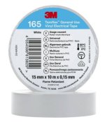 3M™ Temflex™ 165 Nastro isolante in vinile, Bianco, 15 mm x 10 m(10pz)