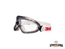 Occhiali a mascherina 3M art.2890SA con lente trasparente