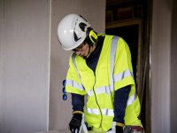 Cuffie antirumore ad alta visibilità 3M Peltor WS Alert X con attacco per elmetto, 30dB