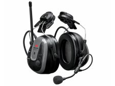 Cuffie antirumore 3M Peltor WS Alert XP con attacco per elmetto, Bluetooth e radio FM, 30dB