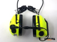Cuffie antirumore 3M Peltor XPI con attacco elmetto, Bluetooth e microfono dinamico 31dB