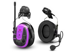 Cuffie radio antirumore 3M Peltor WS Alert XPI+ ad elevata attenuazione con attacco elmetto