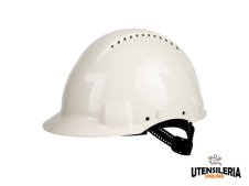 Elmetto protettivo G3000 con bardatura in plastica ventilato 3M Elmetto protettivo G3000 con bardatura in plastica ventilato 3M