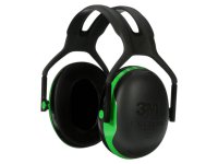 Cuffie auricolari temporali Peltor 3M serie X1A verdi 27dB