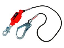 Cordino assorbitore a sbraccio singolo 3M Protecta con gancio a doppia leva, fune 2mt Cordino assorbitore a sbraccio singolo 3M Protecta con gancio a doppia leva, fune 2mt