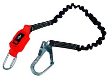 Cordino assorbitore a sbraccio singolo 3M Protecta con moschettone Twist Lock, nastro 2mt Cordino assorbitore a sbraccio singolo 3M Protecta con moschettone Twist Lock, nastro 2mt