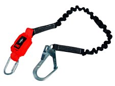 Cordino a sbraccio singolo con assorbitore 3M Protecta in tessuto elasticizzato 2mt, portata 140Kg Cordino a sbraccio singolo con assorbitore 3M Protecta in tessuto elasticizzato 2mt, portata 140Kg