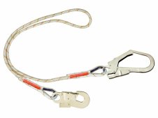 Cordino di trattenuta 3M Protecta AL410C2 a gamba sola con ganci a doppia leva, 1,3mt Cordino di trattenuta 3M Protecta AL410C2 a gamba sola con ganci a doppia leva, 1,3mt
