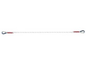 Cordino di trattenuta 3M Protecta AL410C a sbraccio singolo con asole rinforzate, 1mt
