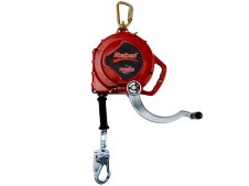 Verricello anticaduta retrattile 3M Protecta Rebel con argano di recupero, cavo 15mt Verricello anticaduta retrattile 3M Protecta Rebel con argano di recupero, cavo 15mt