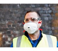Respiratore a conchiglia 8835+ FFP3 per fumi e polveri con valvola 3M (5Pz)