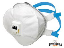 Respiratore a conchiglia 8825+ FFP2 per fumi e polveri con valvola 3M (5pz) Respiratore a conchiglia 8825+ FFP2 per fumi e polveri con valvola 3M (5pz)