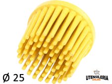 Dischi a tazza Bristle 3M attacco Roloc™ Ø 25 mm grana 80 (20pz)