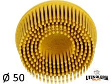 Dischi a tazza Bristle 3M attacco Roloc™ Ø 50 mm grana 80 (10pz)