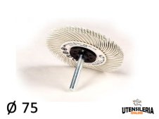 Spazzole radiali Bristle 3M Tipo C Marguerite Ø 75 mm grana 120 (6pz)