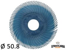 Spazzole radiali Bristle 3M filo curvo Tipo C Ø 50.8 mm grana 400 (40pz)