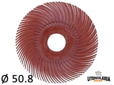 Spazzole radiali Bristle 3M filo curvo Tipo C Ø 50.8 mm grana 220 (40pz)