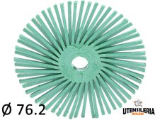 Spazzole radiali Bristle 3M filo curvo Tipo A Ø 76.2 mm grana 50 (10pz)