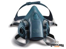 Semimaschera facciale 7502 3M in silicone morbido Tg.media Semimaschera facciale 7502 3M in silicone morbido Tg.media