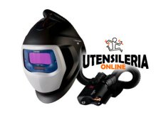 Casco saldatura 3M Speedglas 9100X Air con ADF e regolatore V500