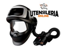 Maschera saldat. 3M Speedglas 9100 FX Air con tubo e regol. V500