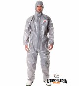 Tuta di protezione 3M 4570 3 categoria grigio Tipo 3-4-5-6 taglia L Tuta di protezione 3M 4570 3 categoria grigio Tipo 3-4-5-6 taglia L