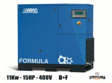 Compressore ABAC FORMULA E I 11 13 400/50 CE rotativo a vite D+F